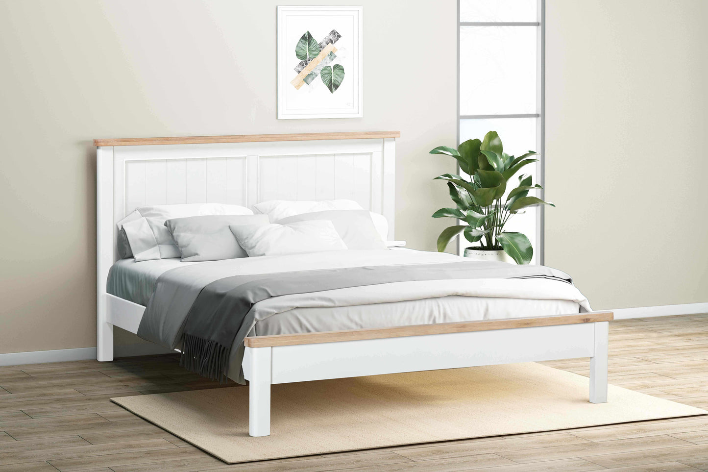 114-25b Foxington Painted Double Bed
