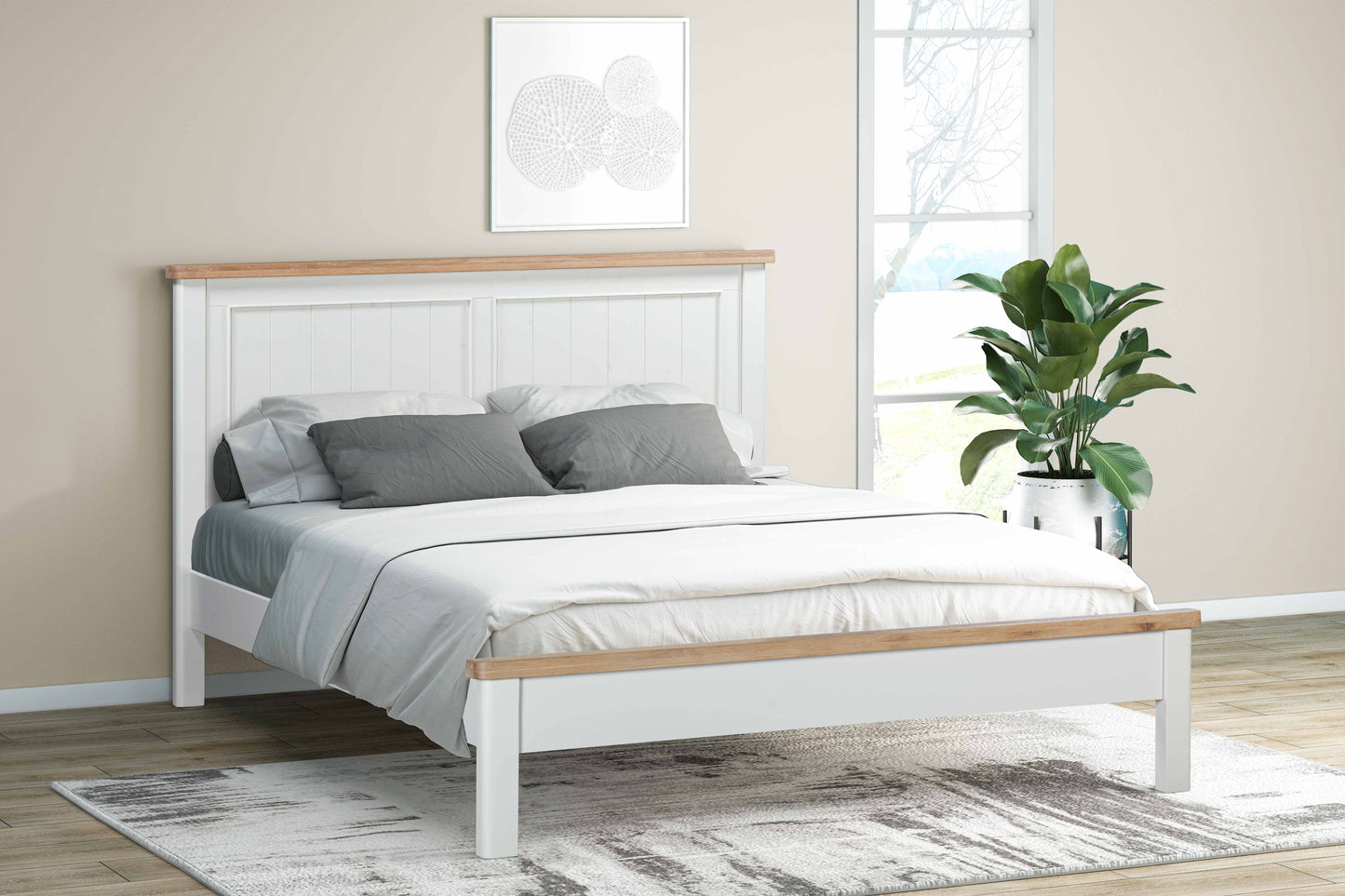 114-25c Foxington Painted King Size Bed