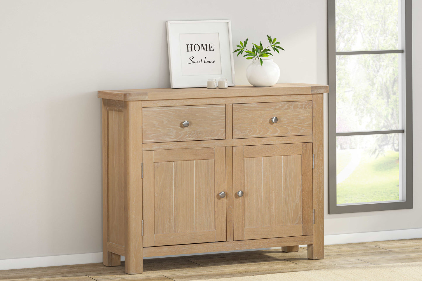 144-14 Foxington Oak 2 Door Sideboard
