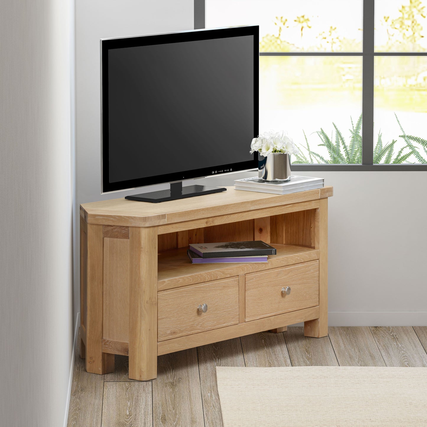 144-18 Foxington Oak Corner TV Unit