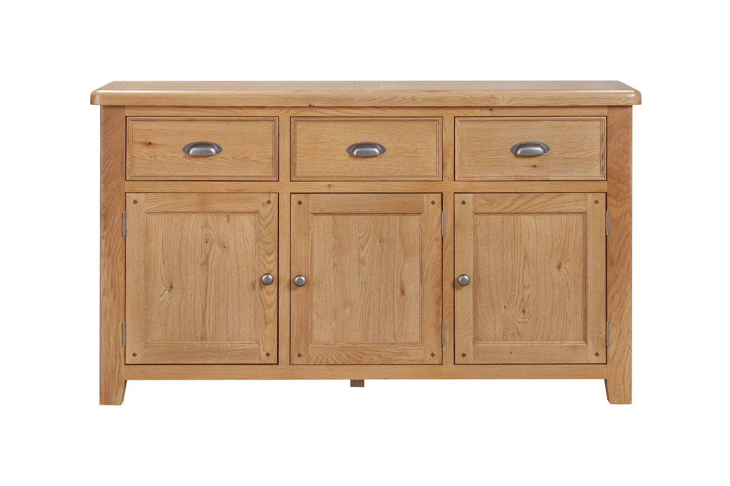 160-09 Kingsbury Oak 3 Door Sideboard