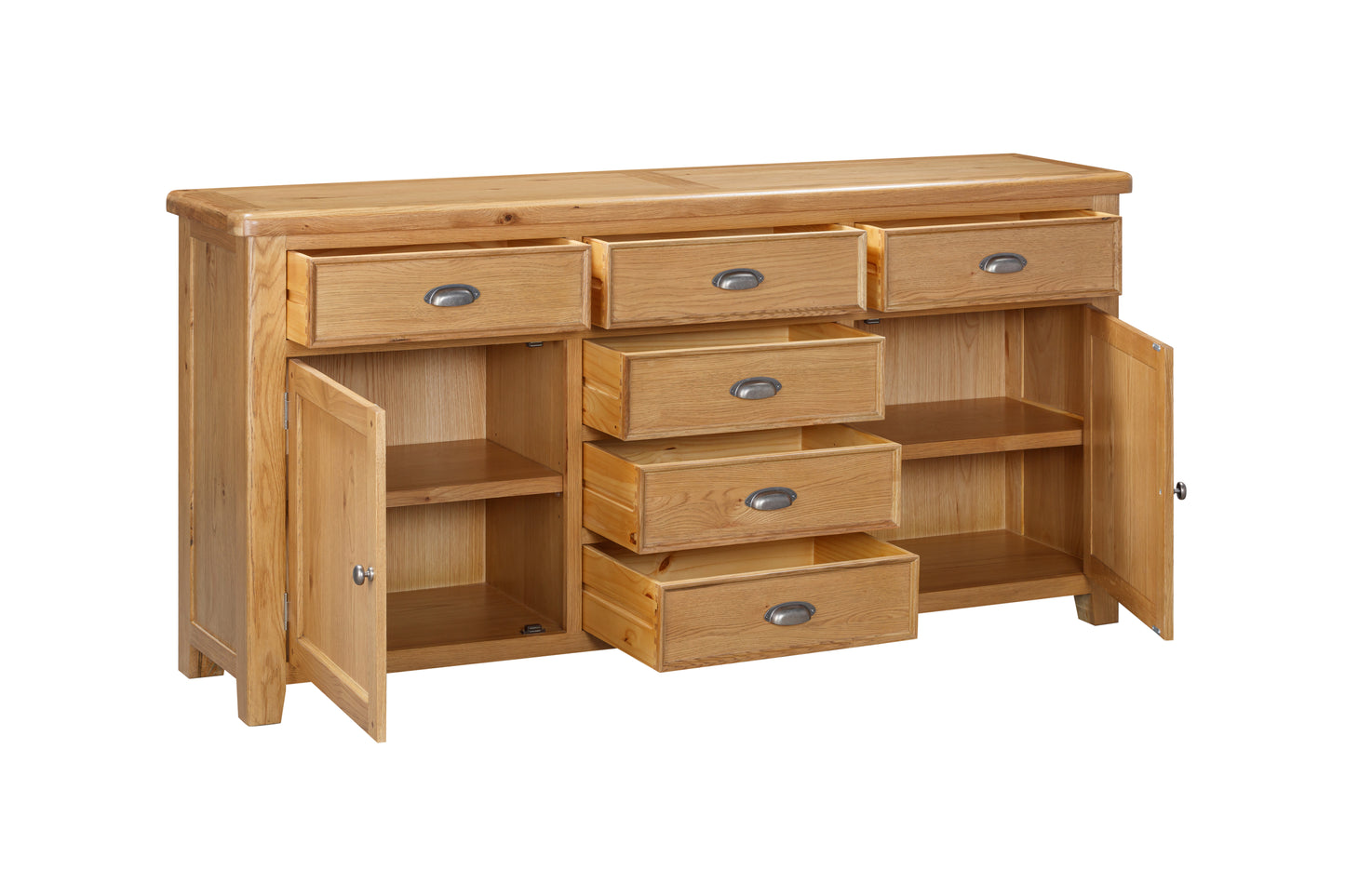 160-10 Kingsbury Oak Extra Large Sideboard