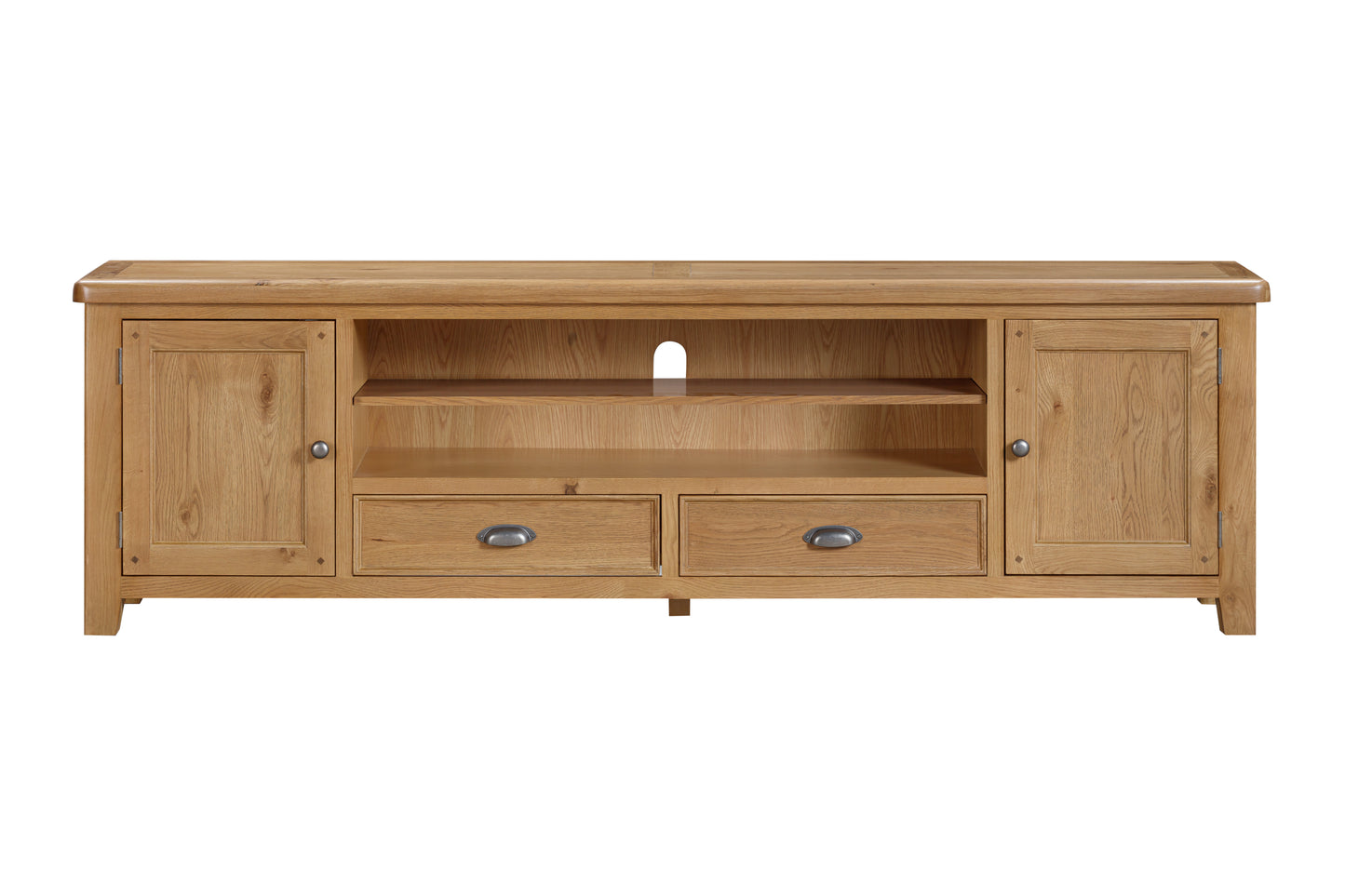 160-12 Kingsbury Oak Extra Large TV Unit (base only)