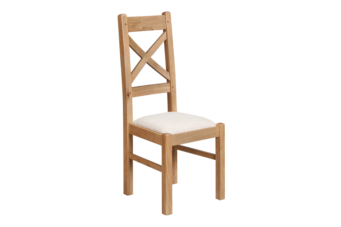 160-26 Kingsbury Oak Cross Back Chair