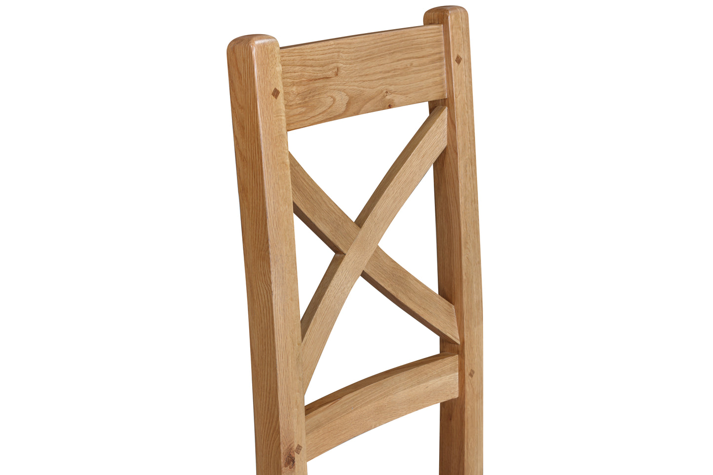 160-26 Kingsbury Oak Cross Back Chair