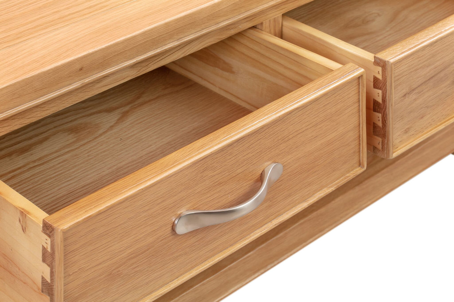 110-06 Chatsworth Oak Coffee Table with 2 Drawers