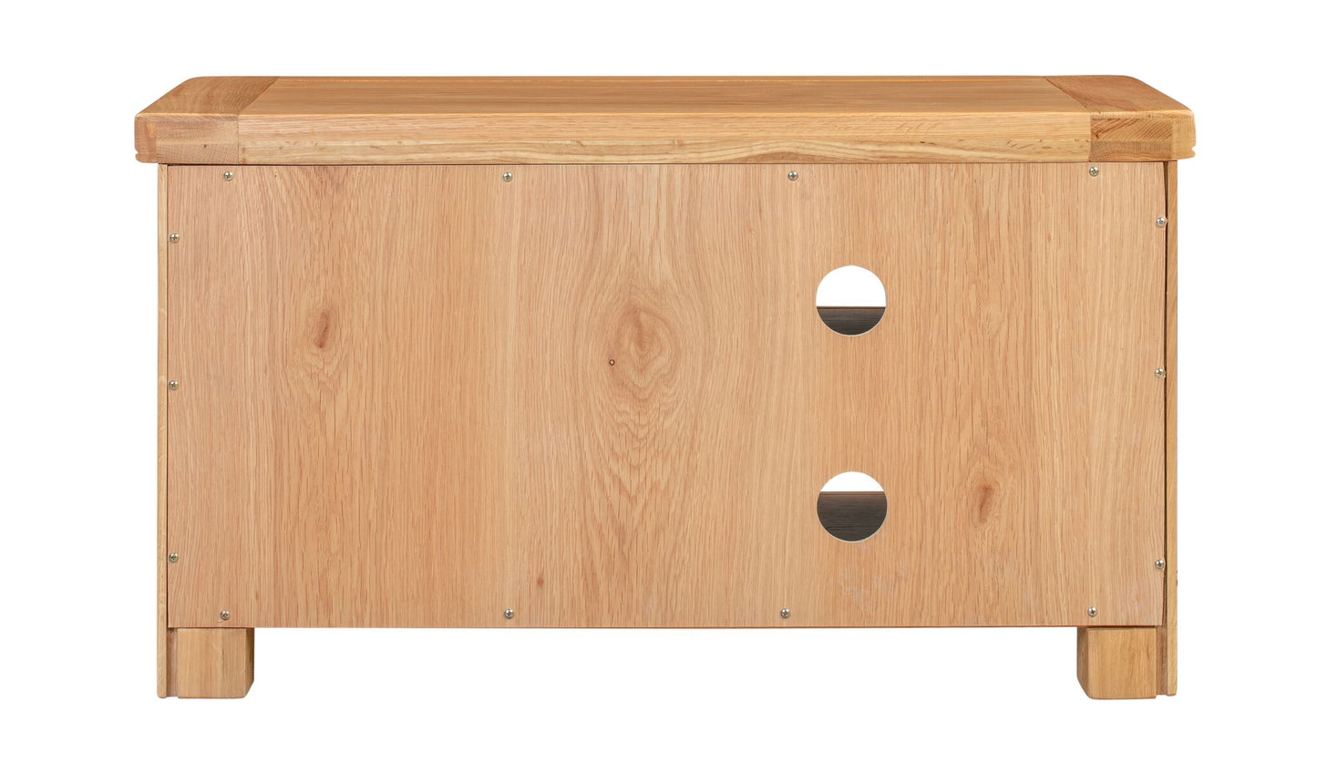 110-07 Chatsworth Oak Small TV Unit
