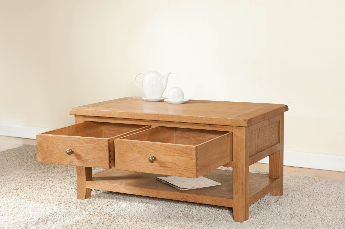 25-02 Shrewsbury Coffee Table with Drawers