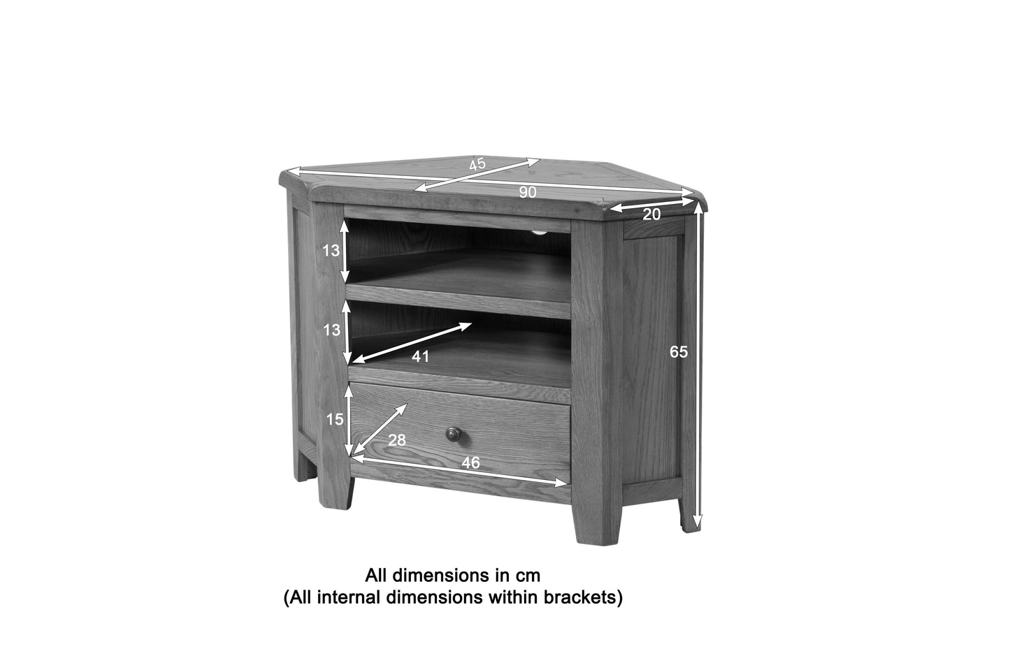 25-06 Shrewsbury Corner TV Unit