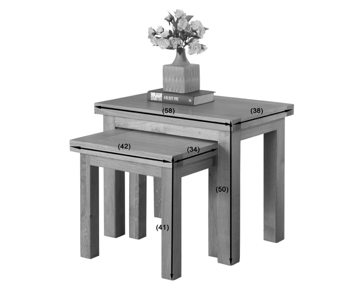 58-11 Valencia Nest of 3 Tables