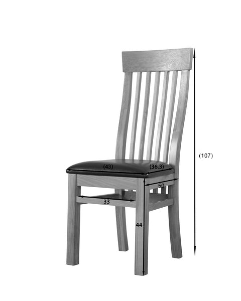 58-21P Valencia Dining Chairs (Pair) PU