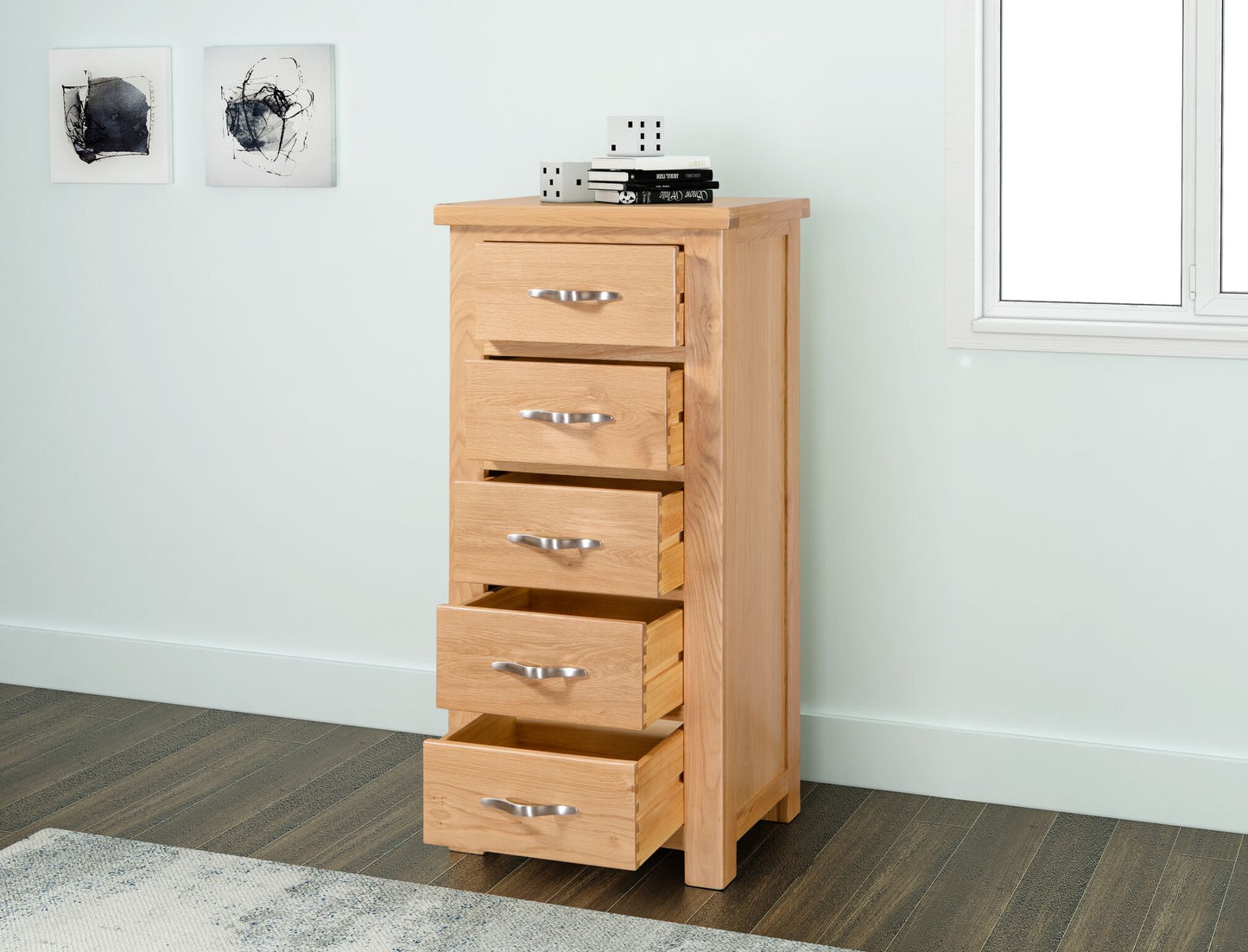 58-26 Valencia 5 Drawer Tall Chest
