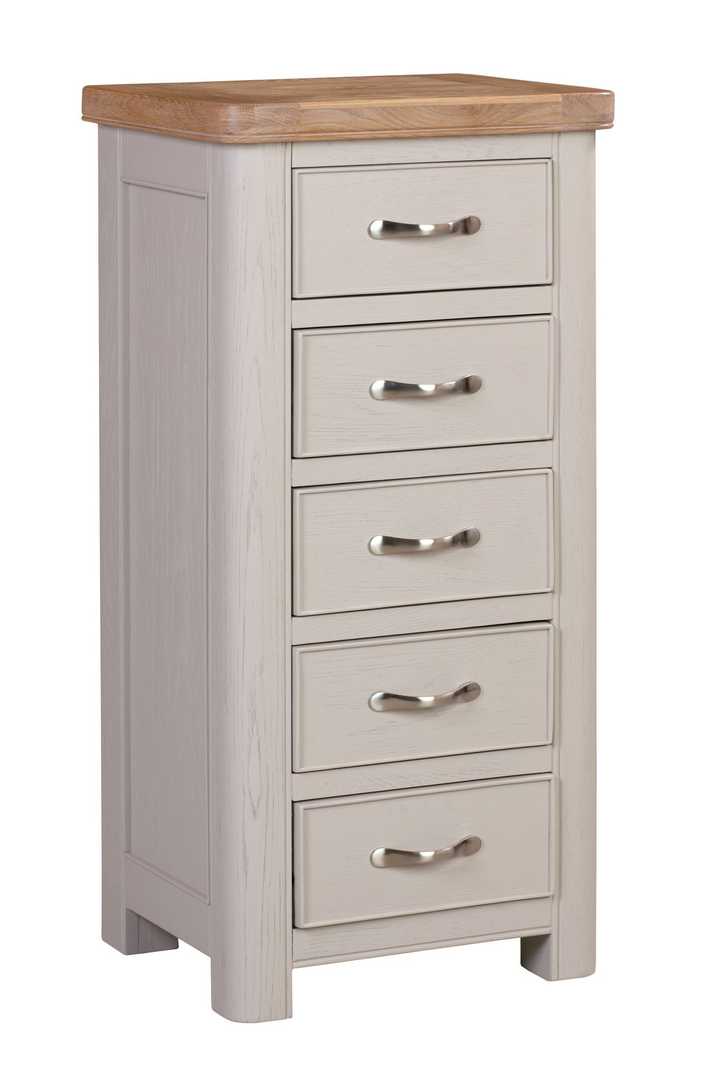 84-22 Chatsworth Painted Tall Chest with 5 Drawers
