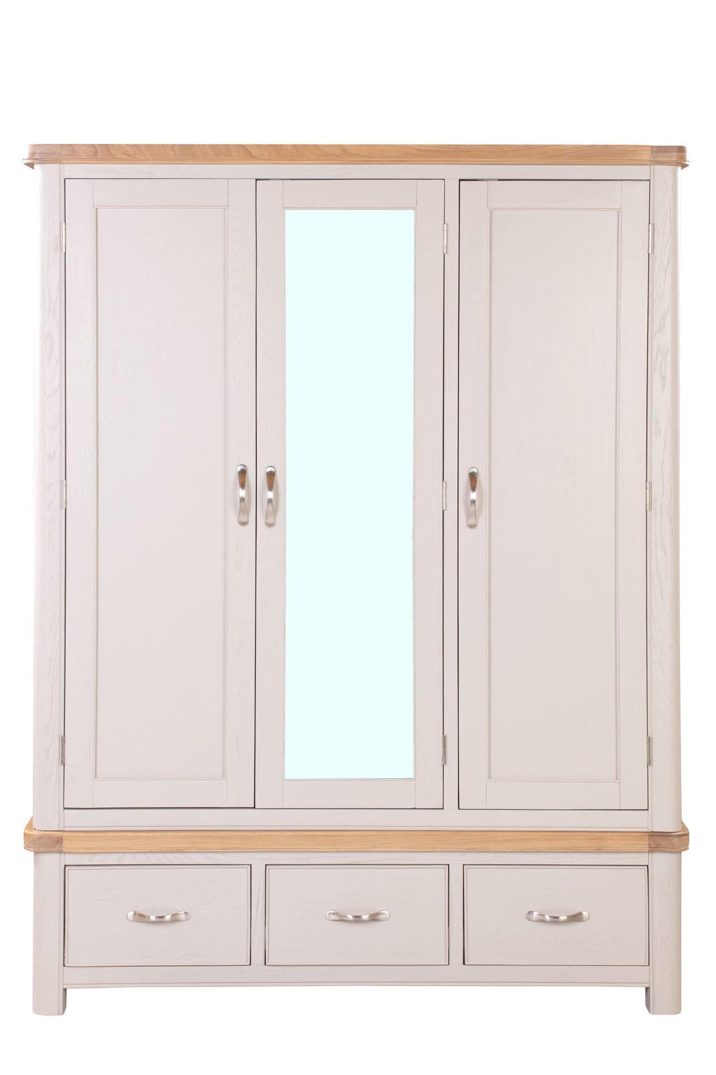 84-27 Chatsworth Painted Triple Wardrobe