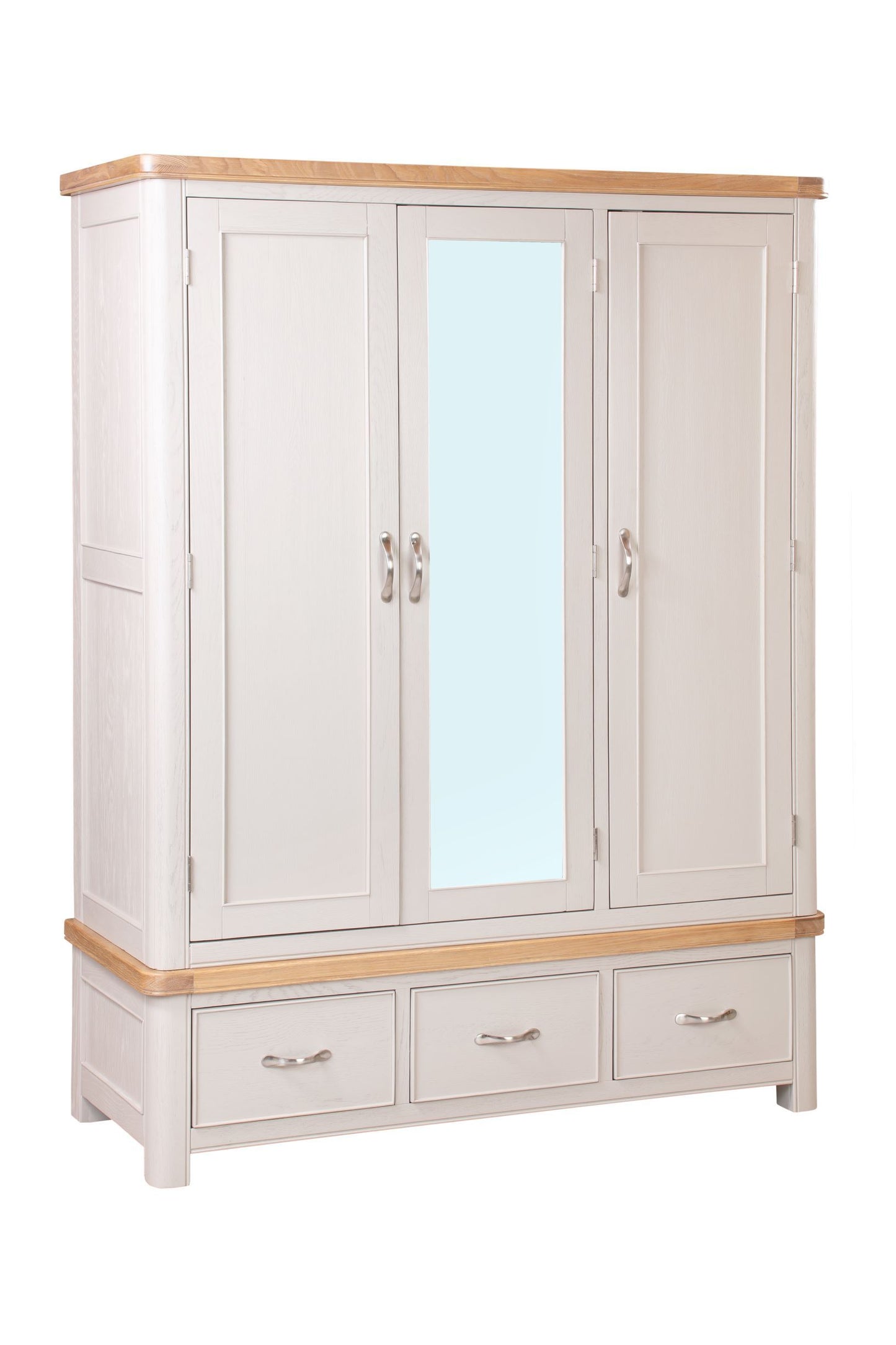 84-27 Chatsworth Painted Triple Wardrobe