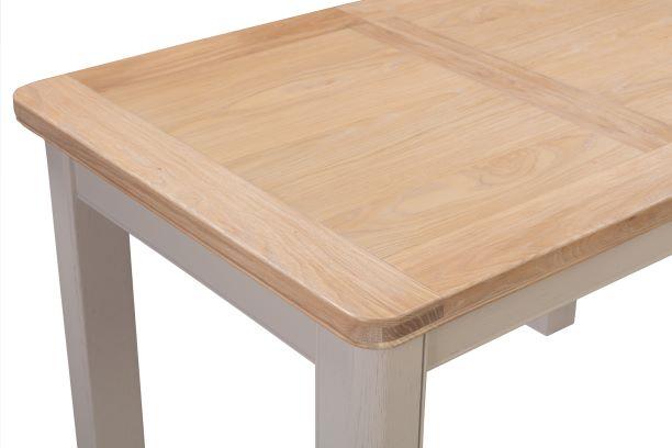 84-39 Chatsworth Painted 120/153cm Extending Dining Table