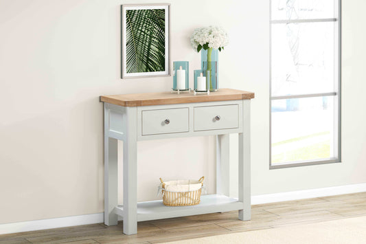 114-24 Foxington Painted 2 Drawer Console Table