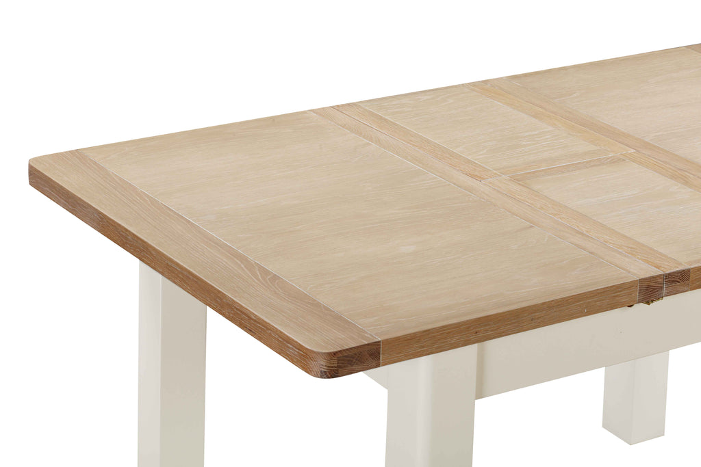 114-33 Foxington Painted 120/153 Extending Dining Table