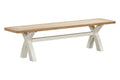 114-35 Foxington Painted Cross Leg Bench