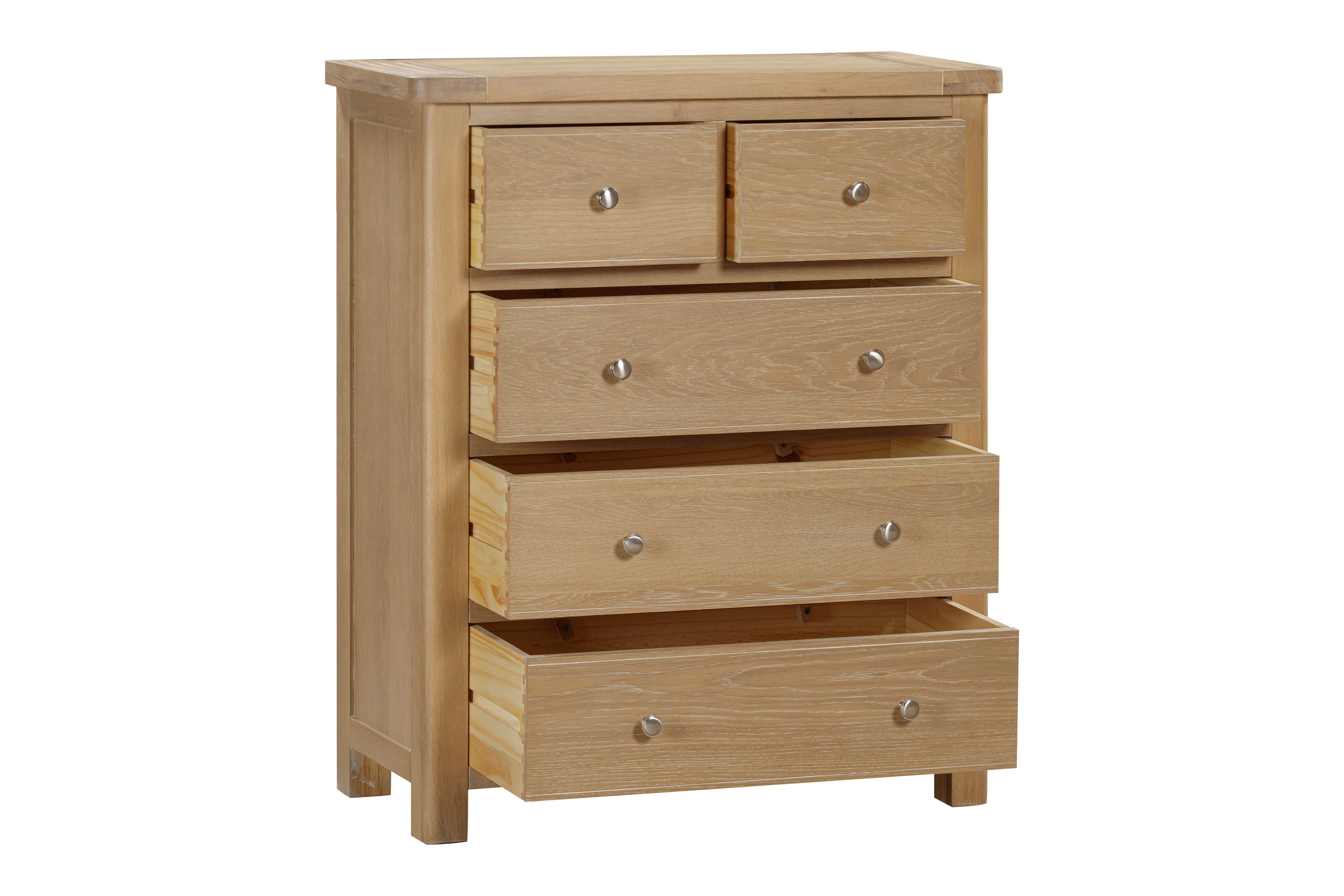 144-02 Foxington Oak 2 Over 3 Chest