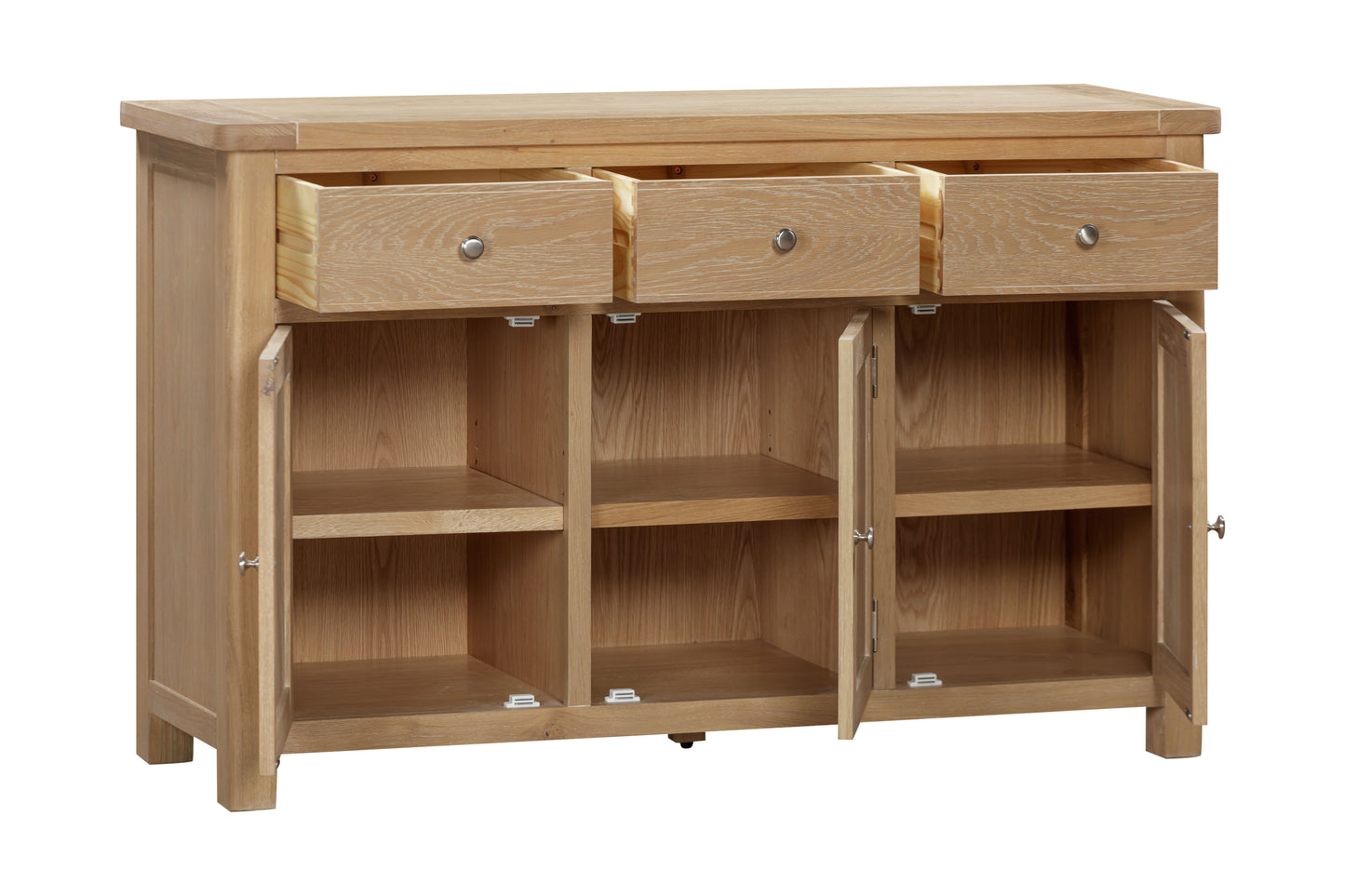 144-15 Foxington Oak 3 Door Sideboard