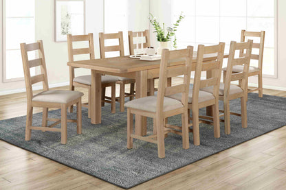 144-21 Foxington Oak 140/200 Extending Dining Table