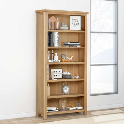 144-23 Foxington Oak 180cm Bookcase