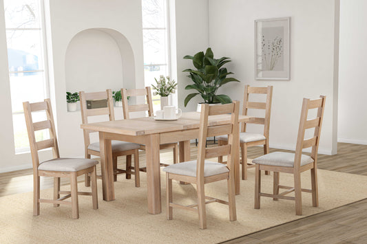 144-33 Foxington Oak 120/153 Extending Dining Table