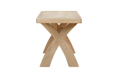 144-35 Foxington Oak Cross Leg Bench