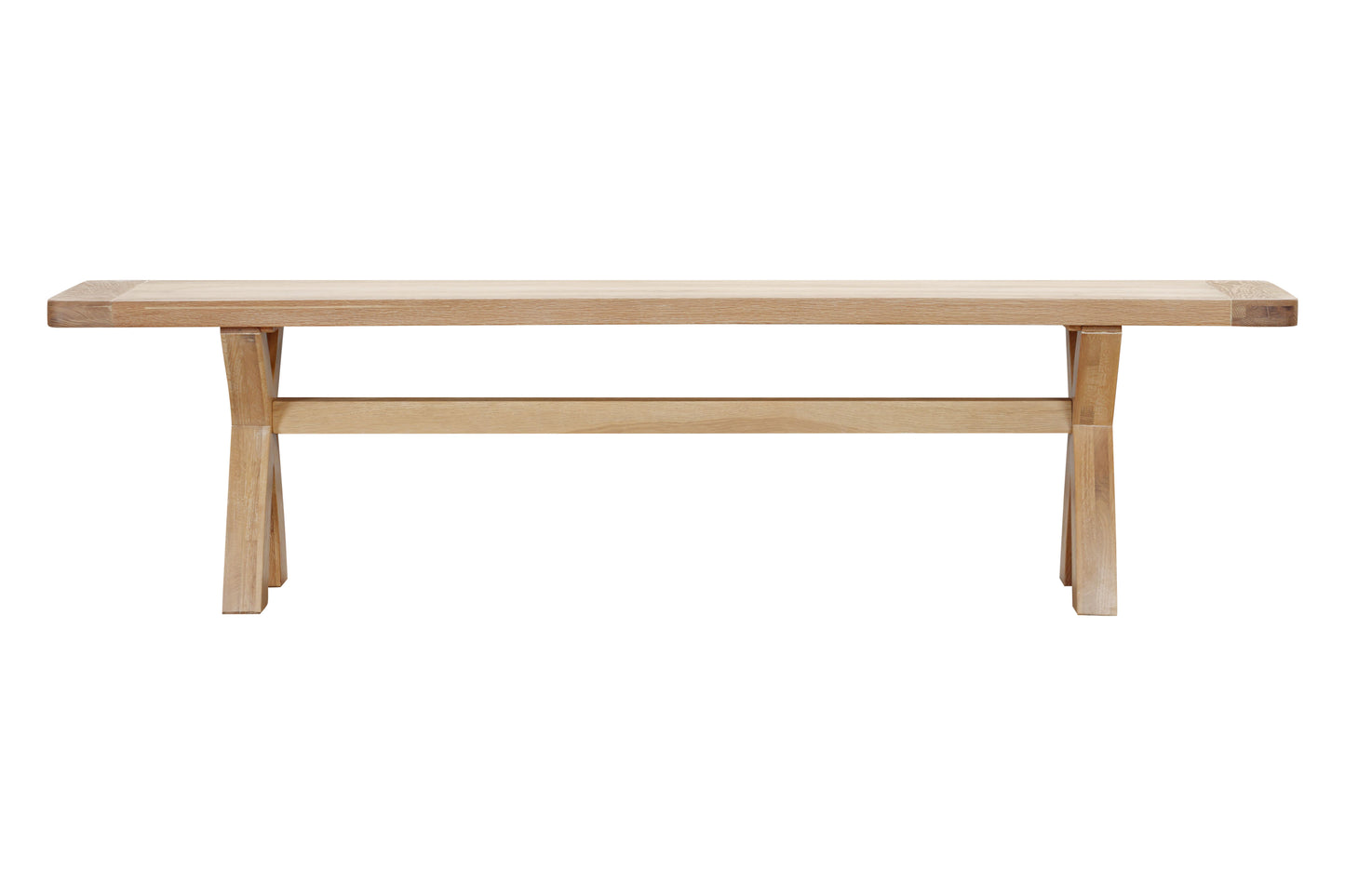 144-35 Foxington Oak Cross Leg Bench