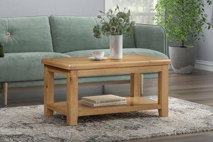 160-01 Kingsbury Oak Coffee Table