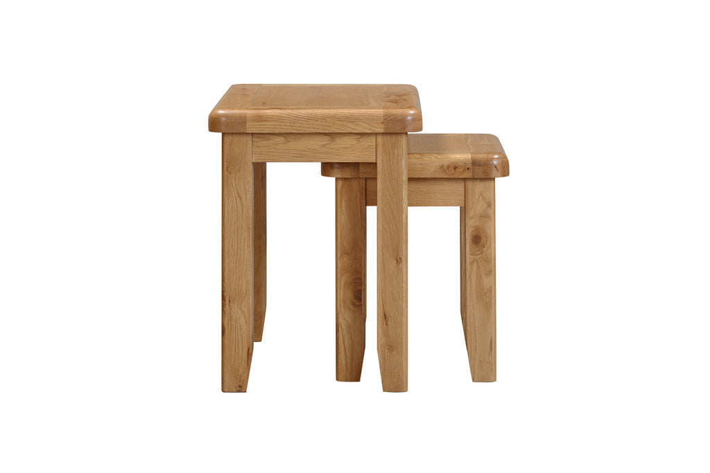 160-03 Kingsbury Oak Nest of Tables