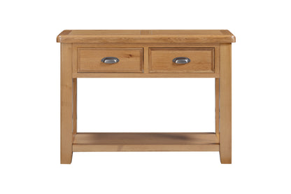 160-04 Kingsbury Oak Small Console Table