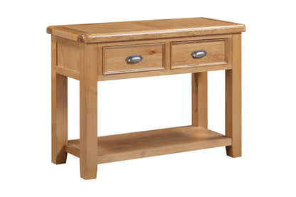 160-04 Kingsbury Oak Small Console Table