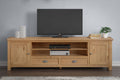 160-12 Kingsbury Oak Extra Large TV Unit (base only)