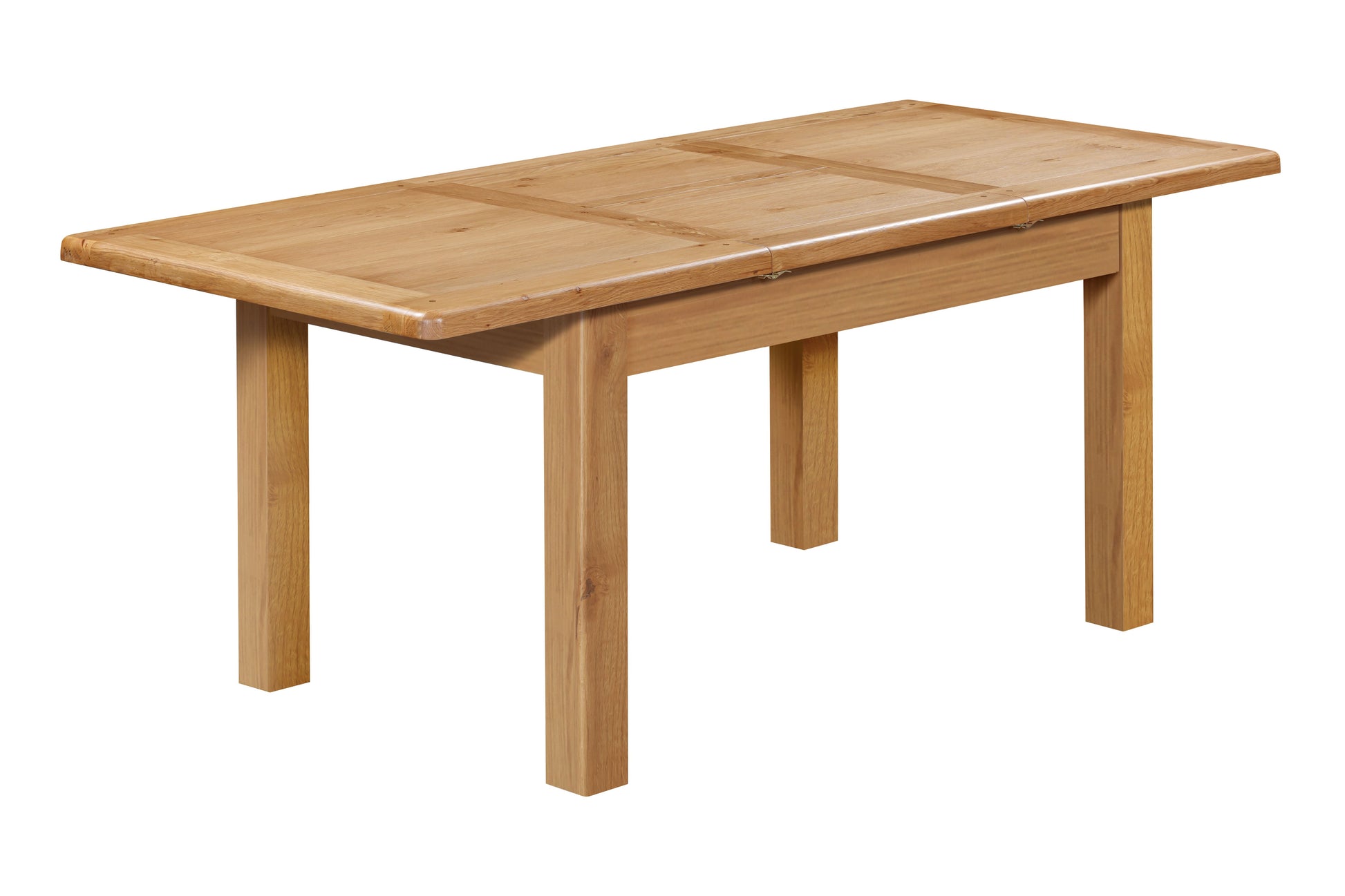 16024 Kingsbury Oak 120/160 Butterfly Ext Table Papaya Trading