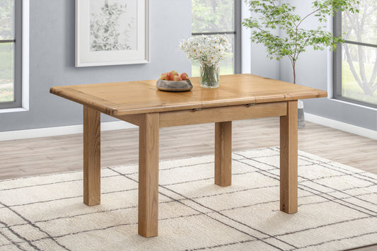 160-24 Kingsbury Oak 120/160 Butterfly Ext Table