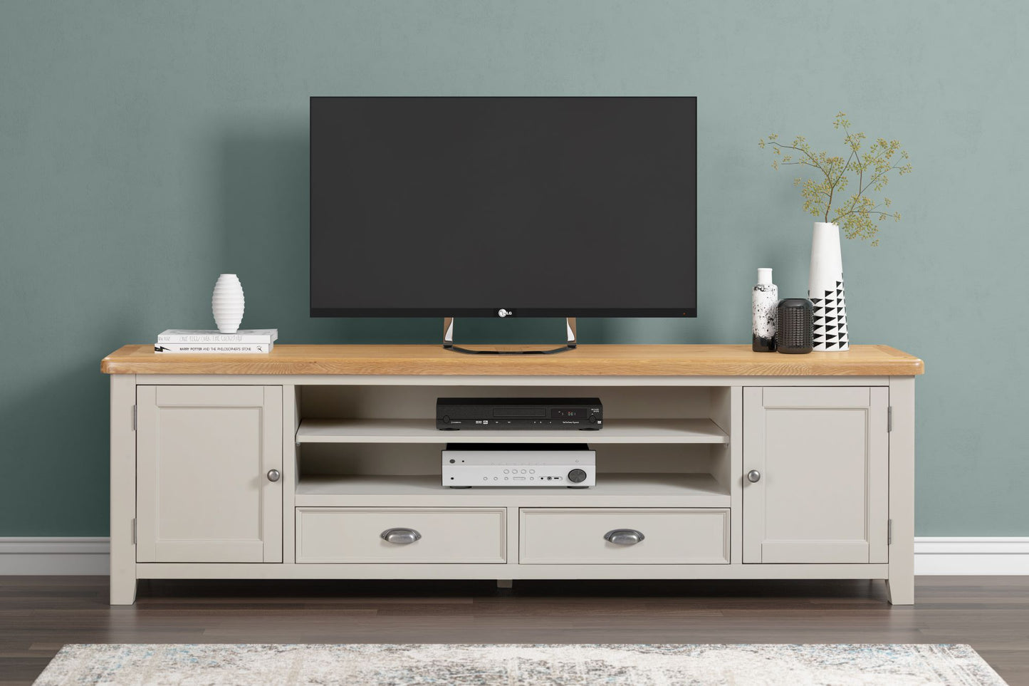 170-12 Kingsbury Painted Extra Large TV Unit (base only)