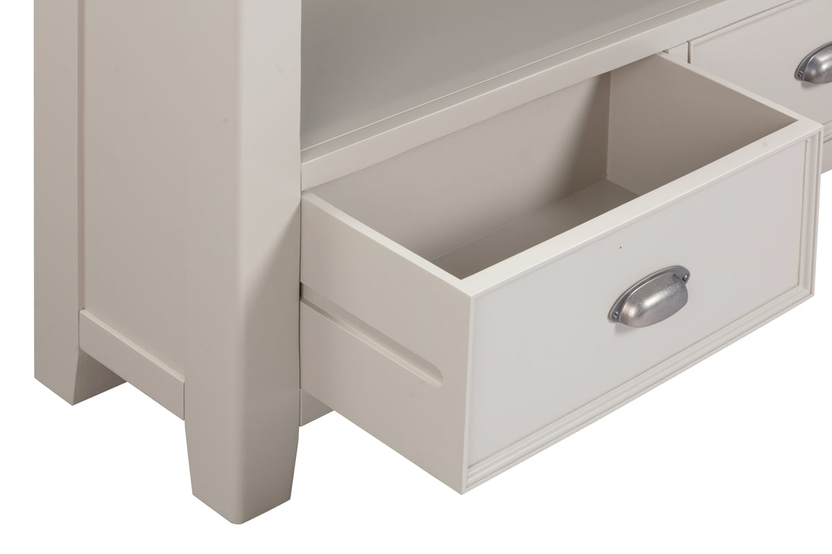 170-15 Kingsbury Painted Low Bookcase