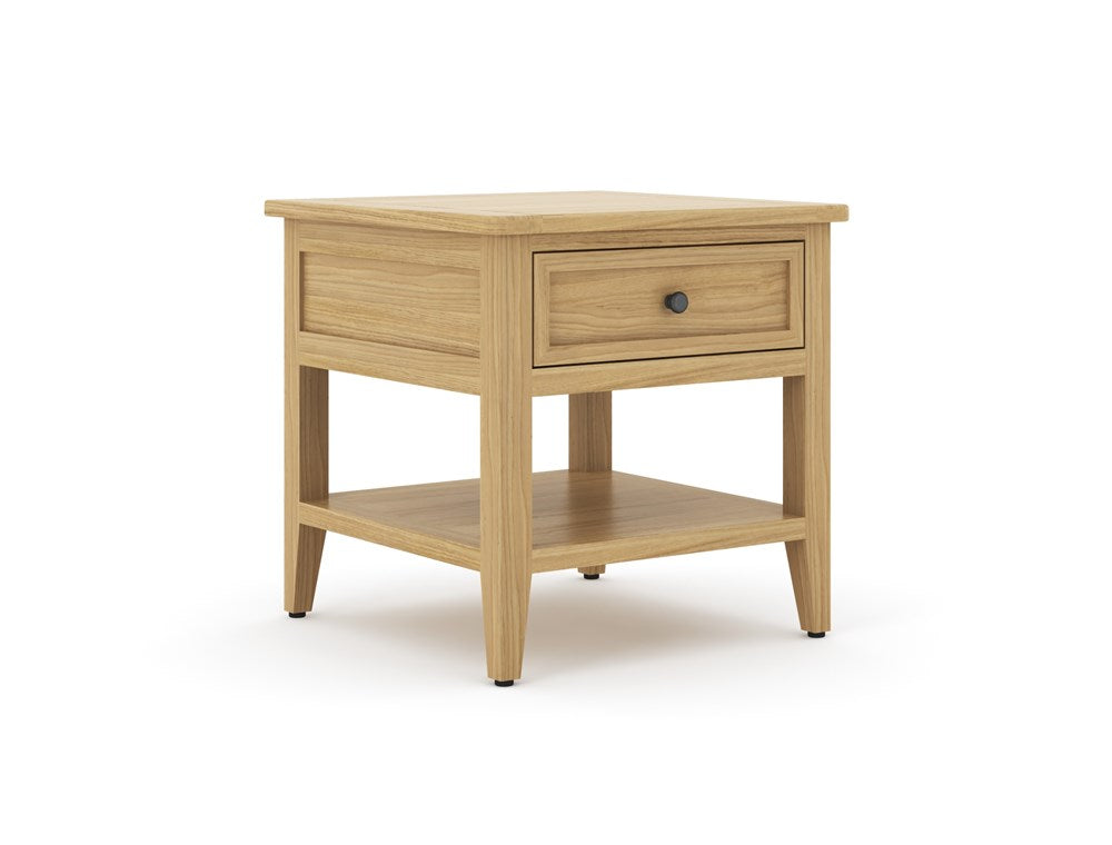 200-07 Malmo Lamp Table with Drawer