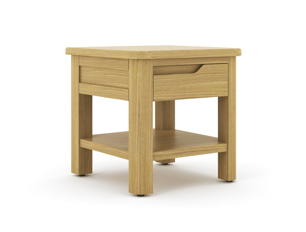 210-07 Hexham Lamp Table with Drawer