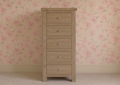 144-05 Foxington Oak 5 Drawer Tall Chest