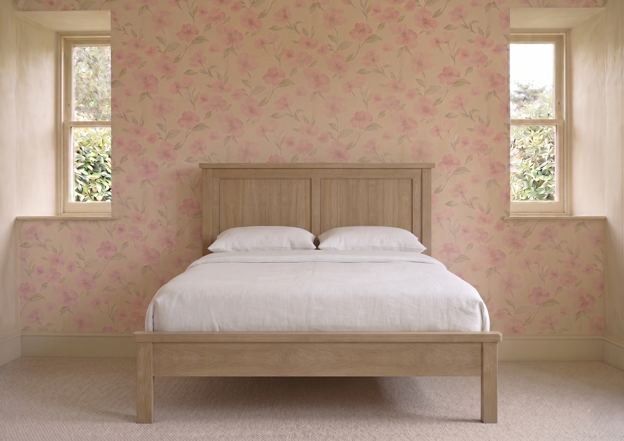 144-25b Foxington Oak Double Bed