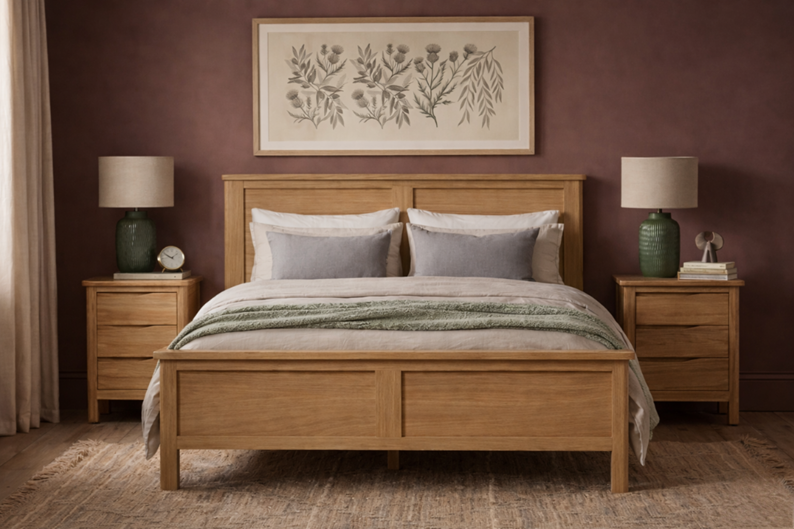 210-25B Hexham 135cm Double Bed