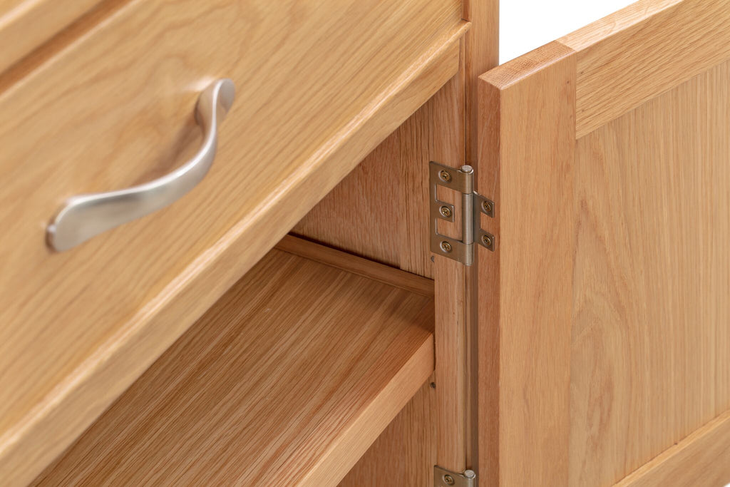 110-01 Chatsworth  Oak Compact Sideboard