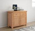 110-02 Chatsworth Oak 2 Door Sideboard