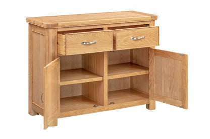 110-02 Chatsworth Oak 2 Door Sideboard