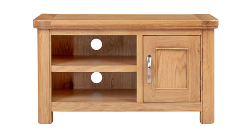110-07 Chatsworth Oak Small TV Unit