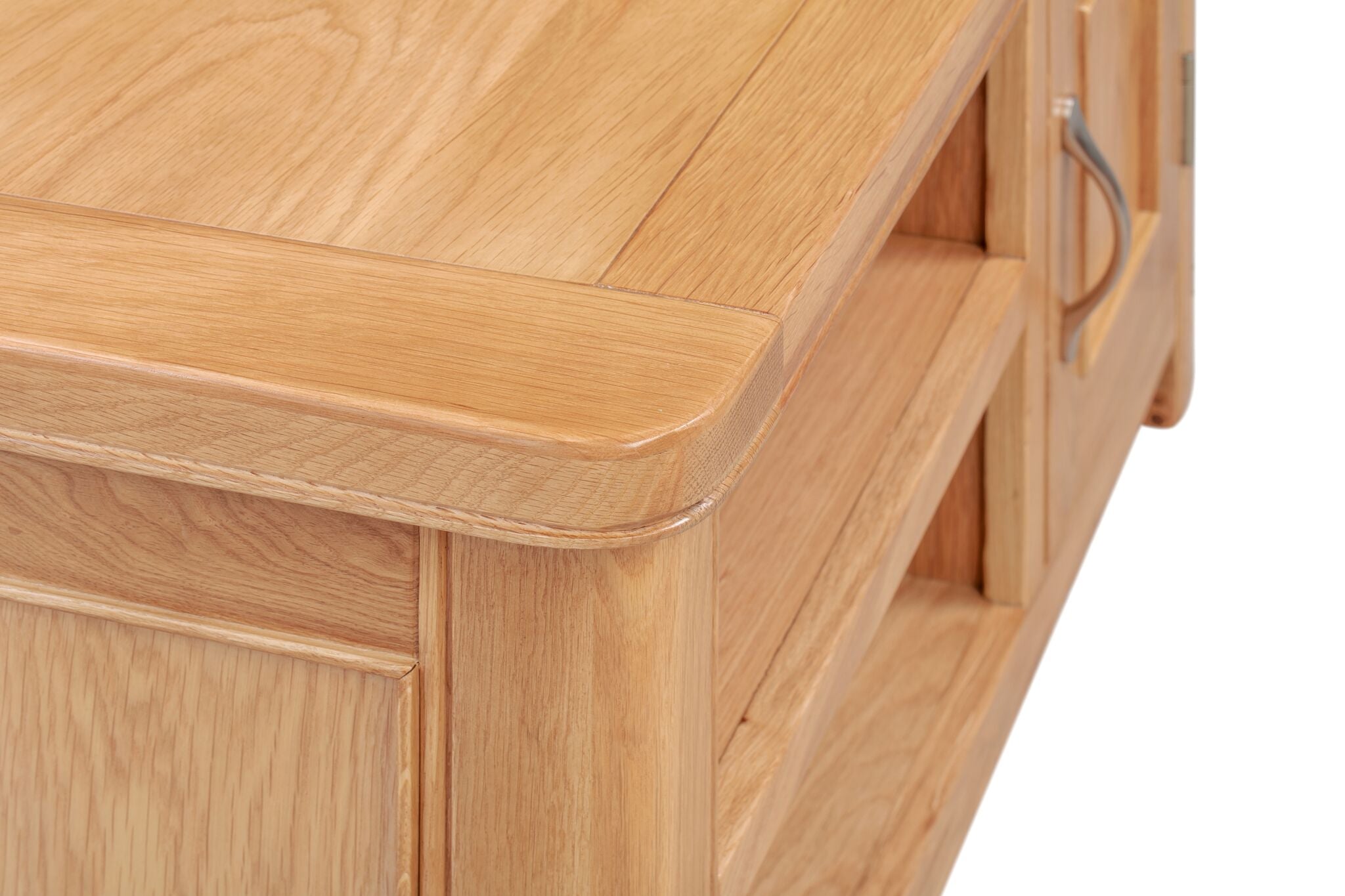 110-07 Chatsworth Oak Small TV Unit