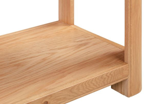 110-13 Chatsworth Oak Console Table with 2 Drawers